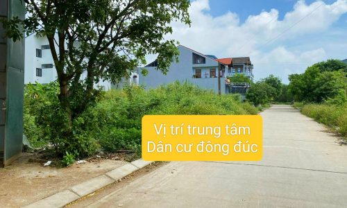 📣📣Bán đất KQH Ngọc Anh – đường rộng, dân trí cao – sát trường cấp 2 Phú Thượng