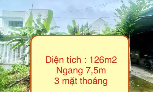 Bán đất sát KQH Ngọc Anh – 3 mặt thoáng